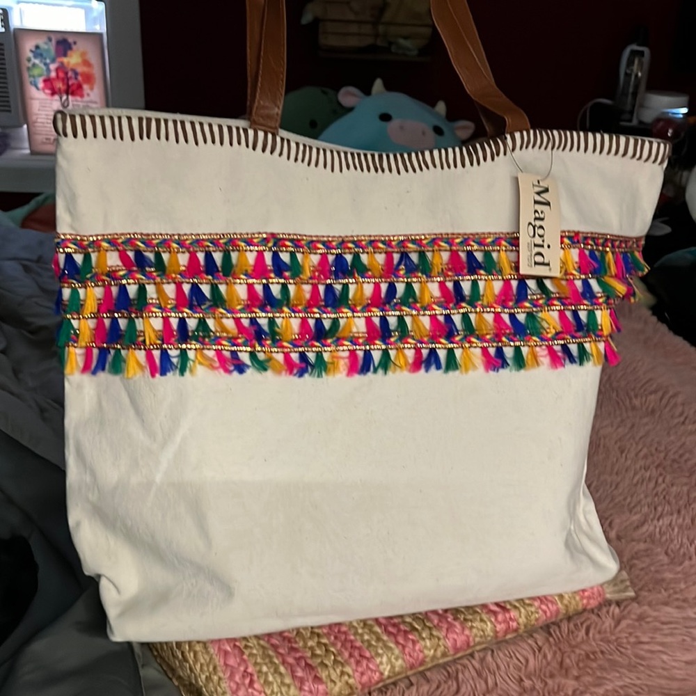 Magid Beach Bag Handbag